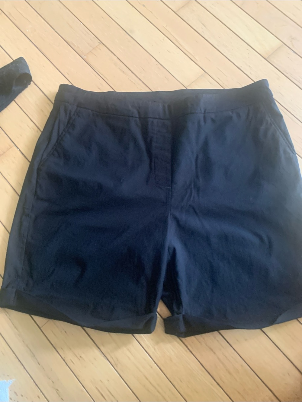 Tribal Black Women's shorts pull on size 14